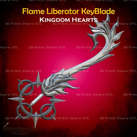 lady luck keyblade|flame liberator keyblade.